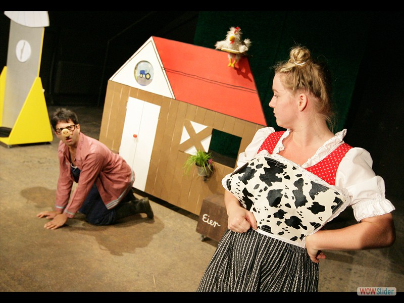 Die Kuh Rosmarie • Regie, Bühne